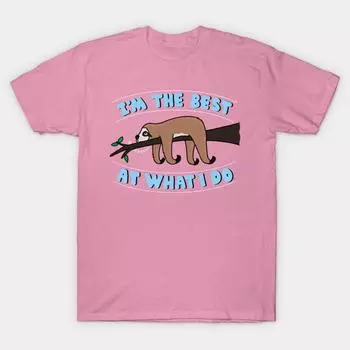 T Shirt Women Im The Best At What I Do Harajuku Print Kawaii Tshirt Summer Short Sleeve Female T-Shirt Top Tee S