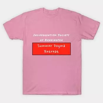 T Shirt Women Indifferentism Society Summer Retreat Harajuku Print Kawaii Tshirt Summer Short Sleeve Female T-Shirt Top Tee S розовый