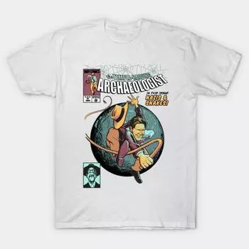 T Shirt Women Indy Comics Harajuku Print Kawaii Tshirt Summer Short Sleeve Female T-Shirt Top Tee S белый