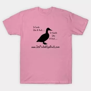 T Shirt Women Itsprobablyaduck.Com Pg Harajuku Print Kawaii Tshirt Summer Short Sleeve Female T-Shirt Top Tee S