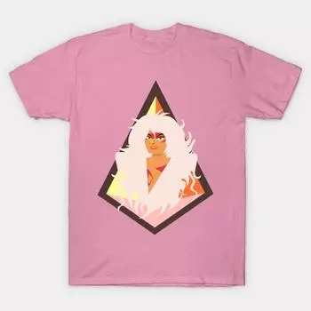 T Shirt Women Jasper Harajuku Print Kawaii Tshirt Summer Short Sleeve Female T-Shirt Top Tee S розовый