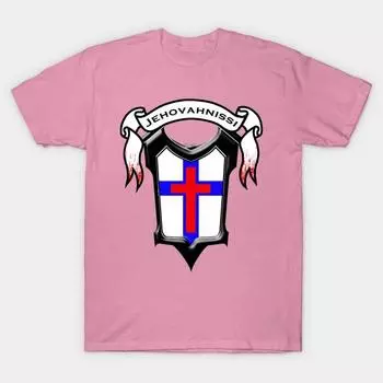 T Shirt Women Jehova Nissi Harajuku Print Kawaii Tshirt Summer Short Sleeve Female T-Shirt Top Tee S розовый