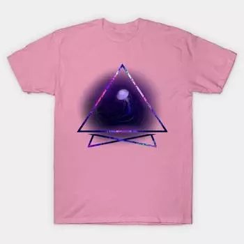 T Shirt Women Jellyfish Harajuku Print Kawaii Tshirt Summer Short Sleeve Female T-Shirt Top Tee S