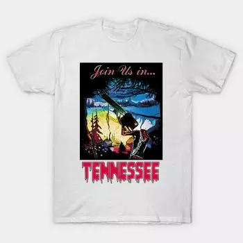 Футболка женская Join Ussss In Tennessee Harajuku Print Kawaii футболка летняя женская футболка с коротким рукавом топ футболка S розовый