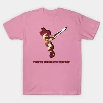 T Shirt Women Kanavans Red Knight Harajuku Print Kawaii Tshirt Summer Short Sleeve Female T-Shirt Top Tee S розовый