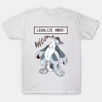 T Shirt Women Legalize Awoo Harajuku Print Kawaii Tshirt Summer Short Sleeve Female T-Shirt Top Tee S розовый