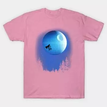 T Shirt Women Lets Have Fun Harajuku Print Kawaii Tshirt Summer Short Sleeve Female T-Shirt Top Tee S розовый