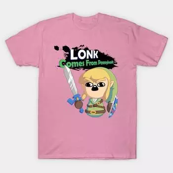 T Shirt Women Lonk From Pennsylvania Harajuku Print Kawaii Tshirt Summer Short Sleeve Female T-Shirt Top Tee S