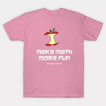 T Shirt Women Make Math More Fun Harajuku Print Kawaii Tshirt Summer Short Sleeve Female T-Shirt Top Tee S