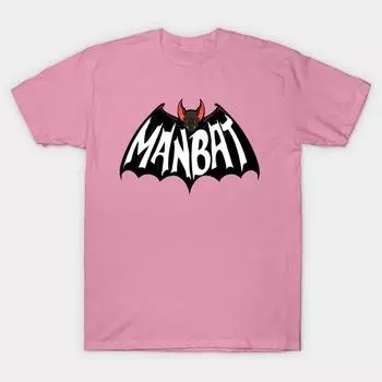 T Shirt Women Manbat Harajuku Print Kawaii Tshirt Summer Short Sleeve Female T-Shirt Top Tee S