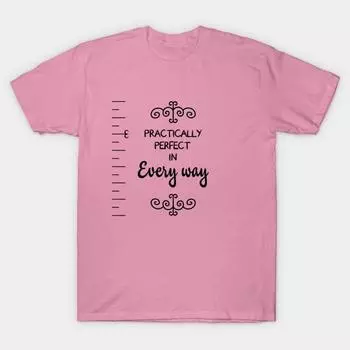 T Shirt Women Mary Poppins Harajuku Print Kawaii Tshirt Summer Short Sleeve Female T-Shirt Top Tee S