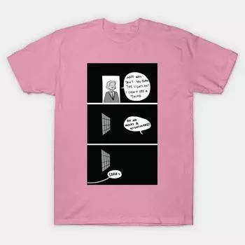 T Shirt Women Matt Is Too Sassy For His Own Good Harajuku Print Kawaii Tshirt Summer Short Sleeve Female T-Shirt Top Tee S розовый