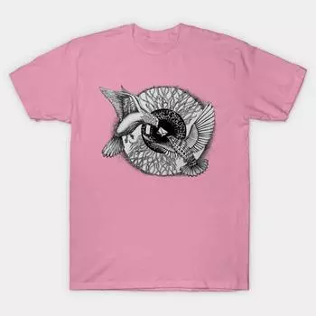 T Shirt Women Message Harajuku Print Kawaii Tshirt Summer Short Sleeve Female T-Shirt Top Tee S розовый