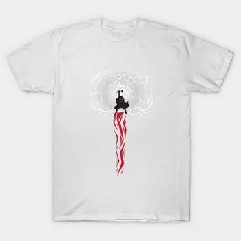 T Shirt Women Might Of Mjolnir Harajuku Print Kawaii Tshirt Summer Short Sleeve Female T-Shirt Top Tee S