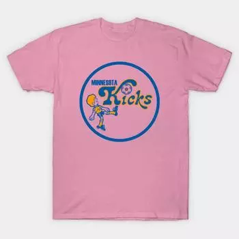 T Shirt Women Minnesota Kicks 1976 Harajuku Print Kawaii Tshirt Summer Short Sleeve Female T-Shirt Top Tee S