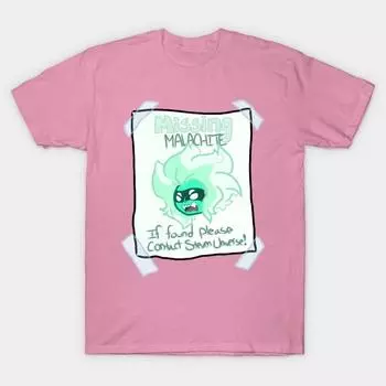 T Shirt Women Missing Malachite Harajuku Print Kawaii Tshirt Summer Short Sleeve Female T-Shirt Top Tee S