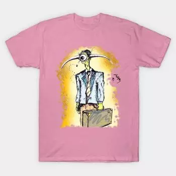 T Shirt Women Monstrocity Harajuku Print Kawaii Tshirt Summer Short Sleeve Female T-Shirt Top Tee S розовый