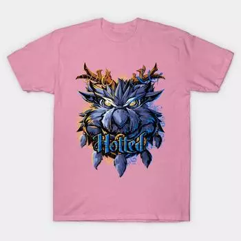 T Shirt Women Moonkin Harajuku Print Kawaii Tshirt Summer Short Sleeve Female T-Shirt Top Tee S розовый