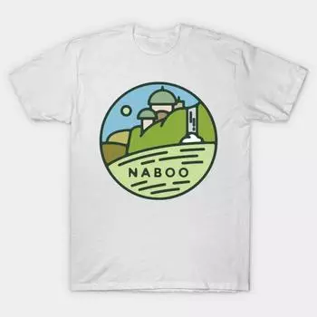 T Shirt Women Naboo Harajuku Print Kawaii Tshirt Summer Short Sleeve Female T-Shirt Top Tee S розовый