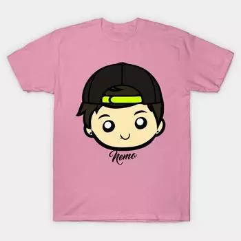 T Shirt Women Nemo Cartoon Harajuku Print Kawaii Tshirt Summer Short Sleeve Female T-Shirt Top Tee S розовый