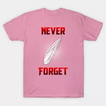 T Shirt Women Never Forget...Ant Ony Harajuku Print Kawaii Tshirt Summer Short Sleeve Female T-Shirt Top Tee S розовый