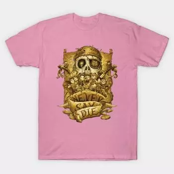 T Shirt Women Neversay Die Harajuku Print Kawaii Tshirt Summer Short Sleeve Female T-Shirt Top Tee S