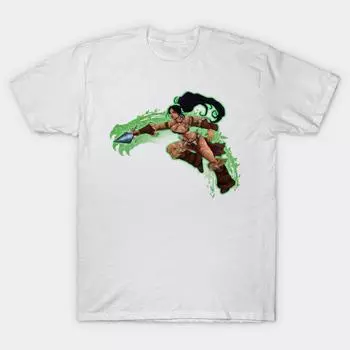 T Shirt Women Nidalee Harajuku Print Kawaii Tshirt Summer Short Sleeve Female T-Shirt Top Tee S