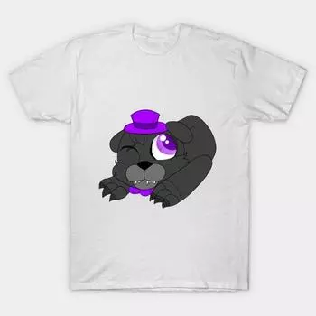 T Shirt Women Nightmare Fredbear Harajuku Print Kawaii Tshirt Summer Short Sleeve Female T-Shirt Top Tee S