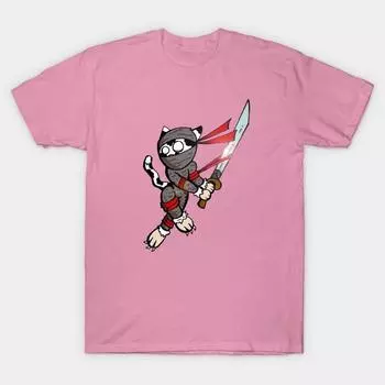 T Shirt Women Ninchat Harajuku Print Kawaii Tshirt Summer Short Sleeve Female T-Shirt Top Tee S розовый