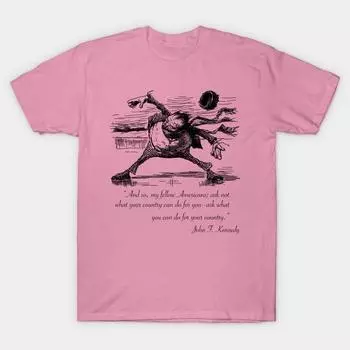 T Shirt Women Non Sequitur 1 Harajuku Print Kawaii Tshirt Summer Short Sleeve Female T-Shirt Top Tee S розовый