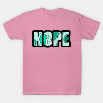 T Shirt Women Nope Harajuku Print Kawaii Tshirt Summer Short Sleeve Female T-Shirt Top Tee S