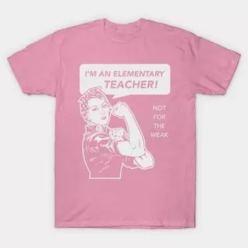 T Shirt Women Not For The Weak Harajuku Print Kawaii Tshirt Summer Short Sleeve Female T-Shirt Top Tee S розовый