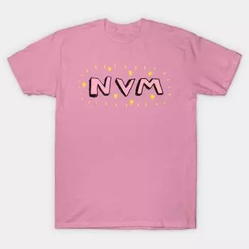 T Shirt Women Nvm Harajuku Print Kawaii Tshirt Summer Short Sleeve Female T-Shirt Top Tee S