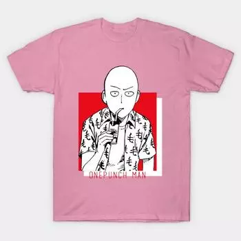 T Shirt Women Opm V3 Harajuku Print Kawaii Tshirt Summer Short Sleeve Female T-Shirt Top Tee S розовый