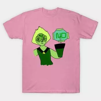 T Shirt Women Peridot Says No Harajuku Print Kawaii Tshirt Summer Short Sleeve Female T-Shirt Top Tee S