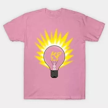 T Shirt Women Pika Bulb Harajuku Print Kawaii Tshirt Summer Short Sleeve Female T-Shirt Top Tee S розовый