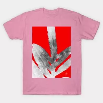 T Shirt Women Pink Nature Inverted Red Harajuku Print Kawaii Tshirt Summer Short Sleeve Female T-Shirt Top Tee S розовый