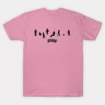 T Shirt Women Play Harajuku Print Kawaii Tshirt Summer Short Sleeve Female T-Shirt Top Tee S