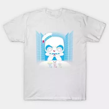 T Shirt Women Puffbusters Harajuku Print Kawaii Tshirt Summer Short Sleeve Female T-Shirt Top Tee S