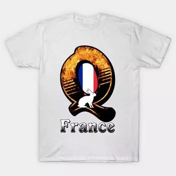 T Shirt Women Qanon France Harajuku Print Kawaii Tshirt Summer Short Sleeve Female T-Shirt Top Tee S розовый