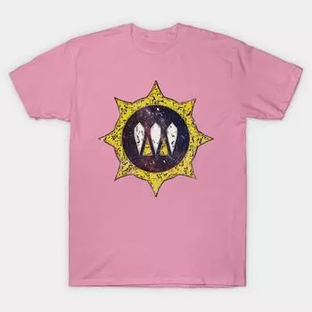 T Shirt Women Queens Wrath Harajuku Print Kawaii Tshirt Summer Short Sleeve Female T-Shirt Top Tee S розовый