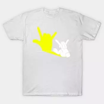 T Shirt Women Rabbit Love Hand Shadow Adorable Bunny Gift Harajuku Print Kawaii Tshirt Summer Short Sleeve Female T-Shirt Top Tee S розовый