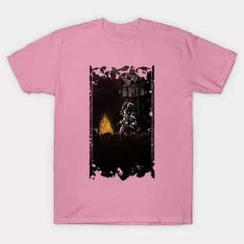 T Shirt Women Respite Harajuku Print Kawaii Tshirt Summer Short Sleeve Female T-Shirt Top Tee S розовый