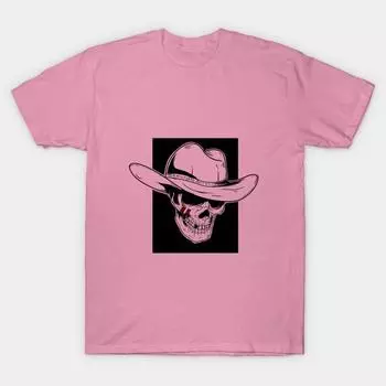 T Shirt Women Rodeo On Harajuku Print Kawaii Tshirt Summer Short Sleeve Female T-Shirt Top Tee S розовый