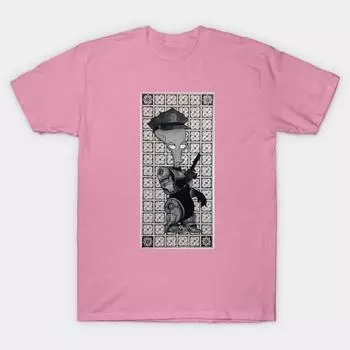 T Shirt Women Rogercop Harajuku Print Kawaii Tshirt Summer Short Sleeve Female T-Shirt Top Tee S