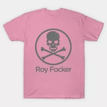 T Shirt Women Roy Focker Harajuku Print Kawaii Tshirt Summer Short Sleeve Female T-Shirt Top Tee S розовый
