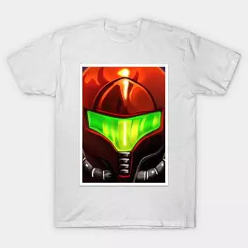 T Shirt Women Samus Harajuku Print Kawaii Tshirt Summer Short Sleeve Female T-Shirt Top Tee S розовый