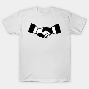 T Shirt Women Shaking Hands Peace Harajuku Print Kawaii Tshirt Summer Short Sleeve Female T-Shirt Top Tee S белый