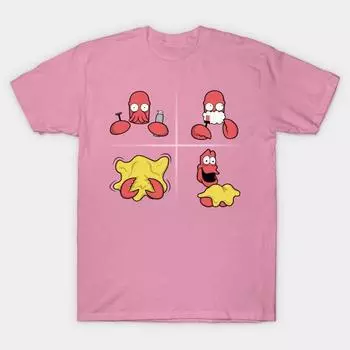 T Shirt Women Shaving Process Harajuku Print Kawaii Tshirt Summer Short Sleeve Female T-Shirt Top Tee S