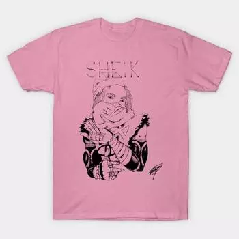 T Shirt Women Sheik Harajuku Print Kawaii Tshirt Summer Short Sleeve Female T-Shirt Top Tee S